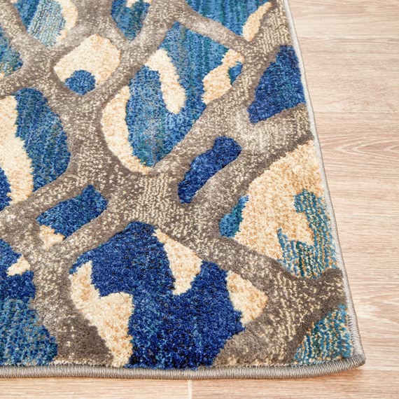 DREAM SCAPE BLUE Floor Rug