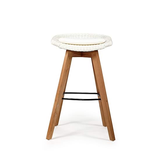 ALAVERDI Set of 2 Backless Counter Stool