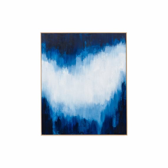 INDIGO LIGHT 2 Framed Painting