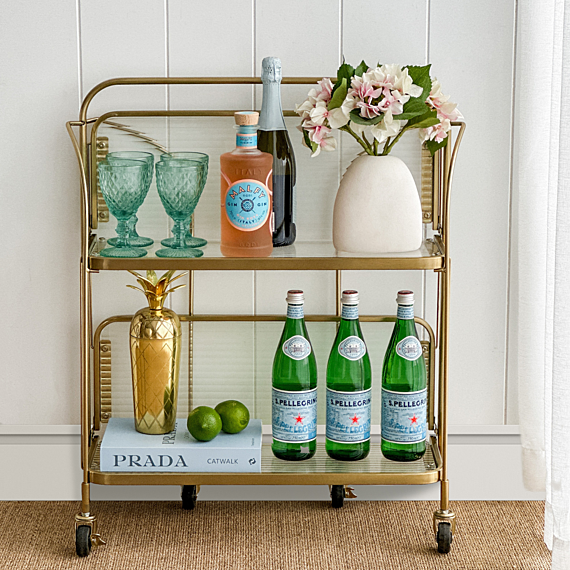 GALVESTON Bar Cart