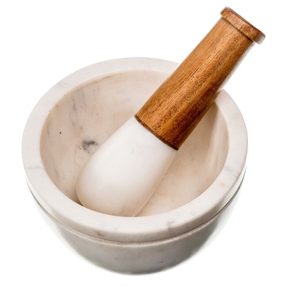 RUWA Set of 2 Morter and Pestle