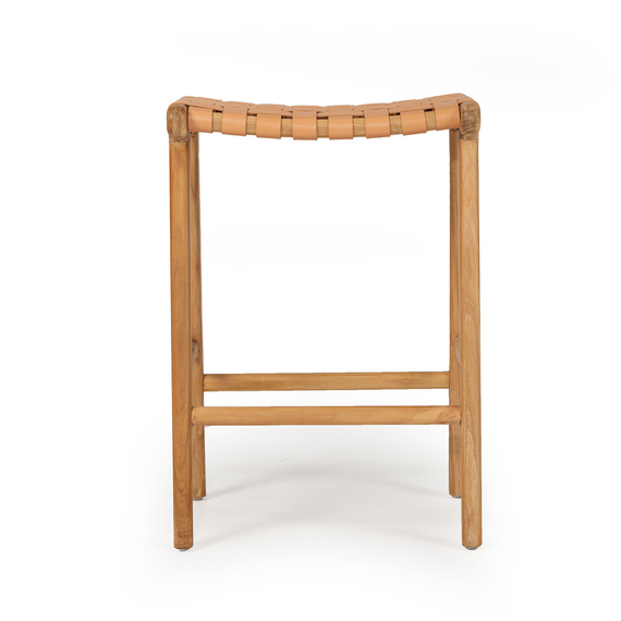 PASADENA Weaved Backless Counter Stool