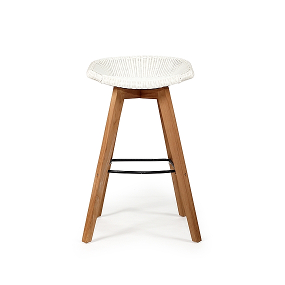 ALAVERDI Set of 2 Backless Counter Stool