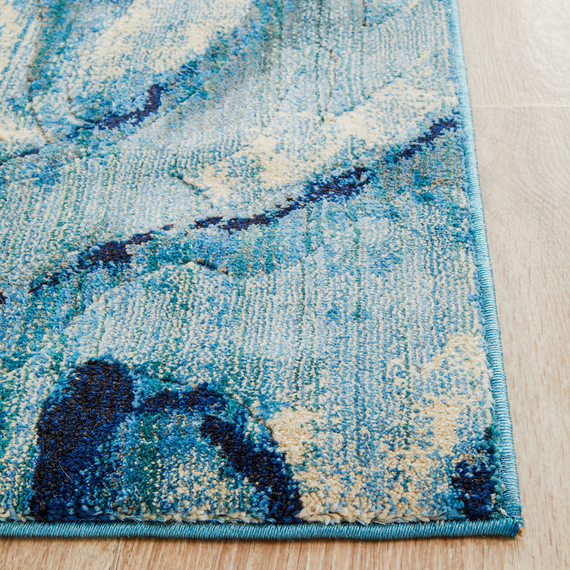 DREAM SCAPE INDIGO Floor Runner