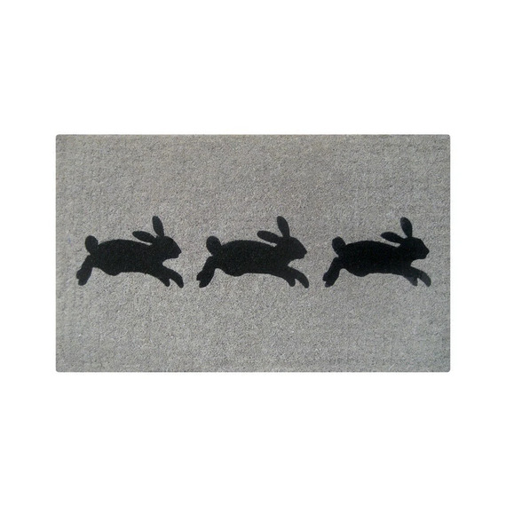 THREE RABBITS Doormat