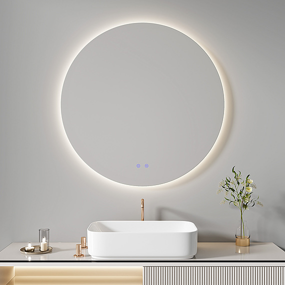 VAUREAL Round Wall Mirror