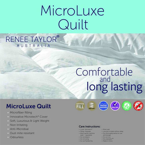 RENEE TAYLOR MircroLuxe Quilt