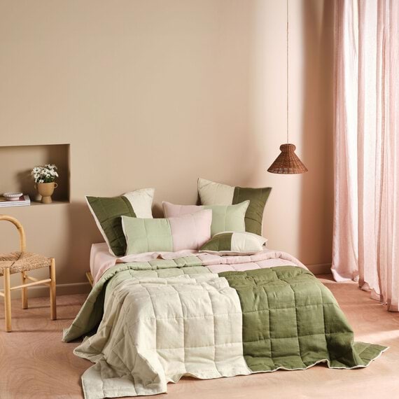 NIMES PATCHWORK Coverlet