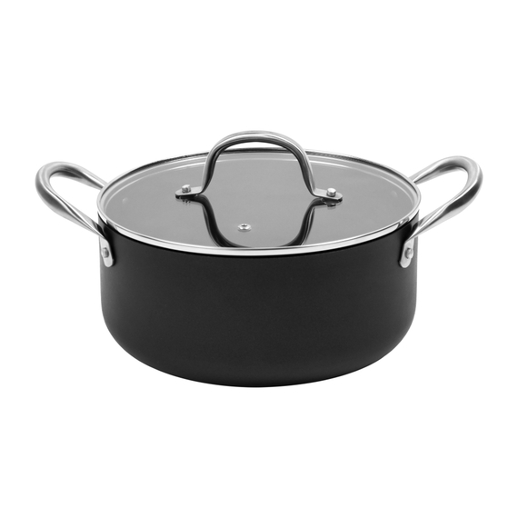 GOURMET KITCHEN METEORE Casserole with Flat Lid