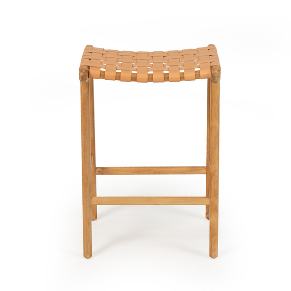 PASADENA Weaved Backless Counter Stool