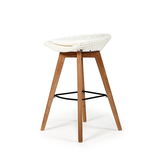 ALAVERDI Set of 2 Backless Counter Stool