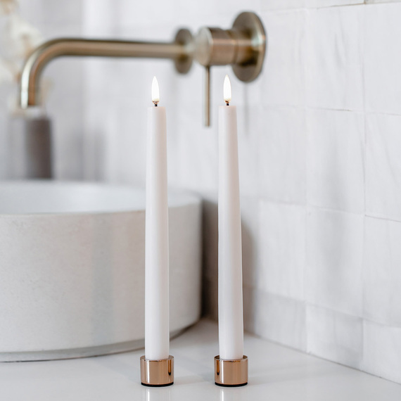 TAPERS Flameless Candle Set of 2