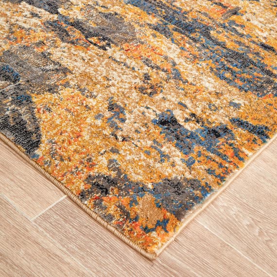 DREAM SCAPE RUST Floor Rug