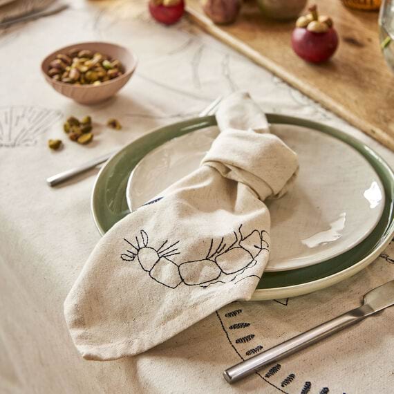 FEATHERSTONE Set of 4 Napkin