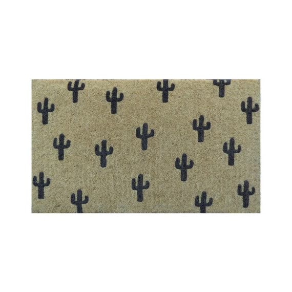 BLACK CACTUS Doormat