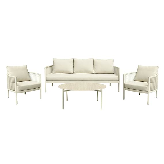 MESSAAD Set of 4 Sofa Package