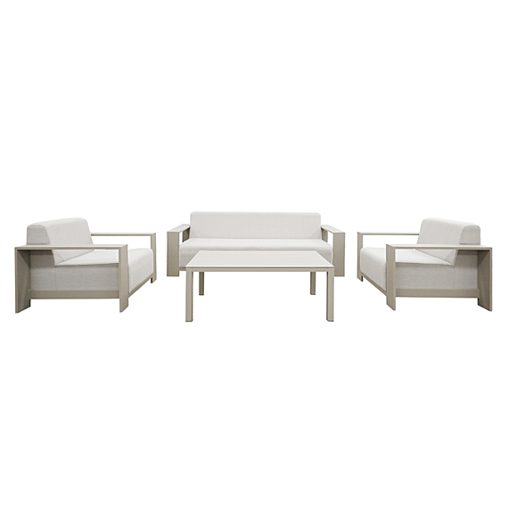 LIVANI Set of 4 Outdoor Sofa Package