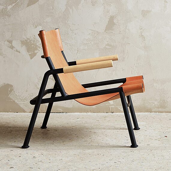 WYATT BY GUS Leather Occasional Chair