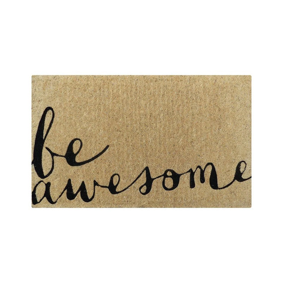 BE AWESOME Doormat