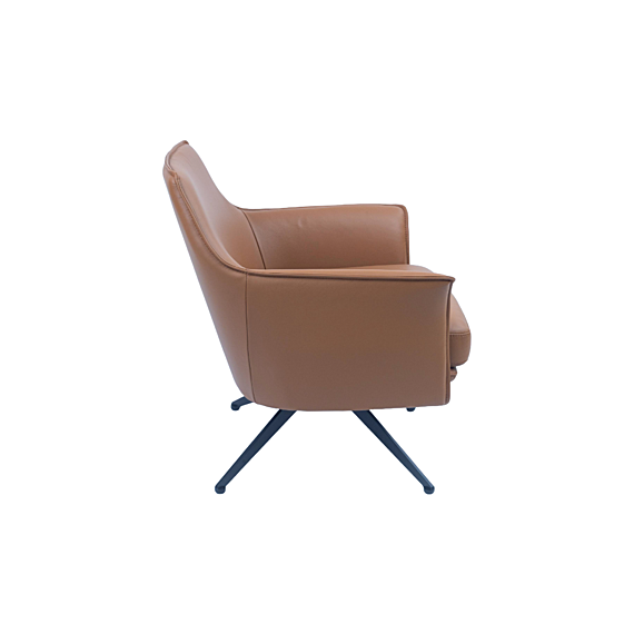 FELICE Leather Swivel Chair