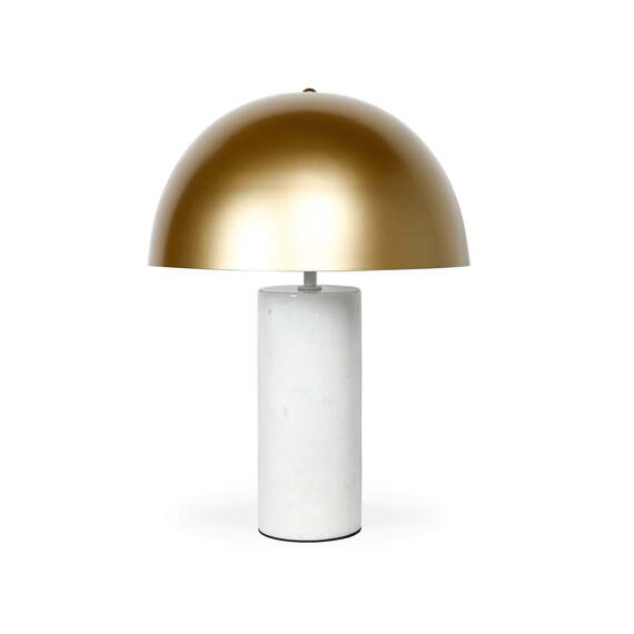 MILHA Table Lamp White Marble Base