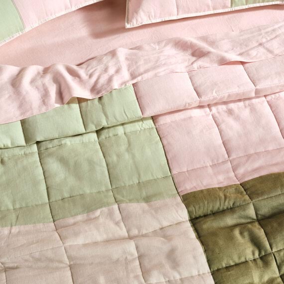 NIMES PATCHWORK Coverlet