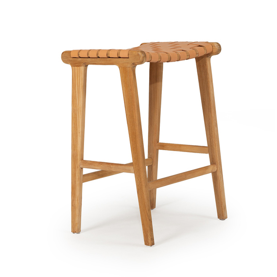 PASADENA Weaved Backless Counter Stool