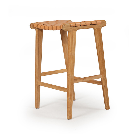 PASADENA Weaved Backless Counter Stool