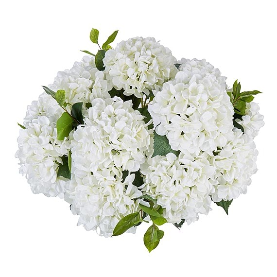 HYDRANGEA MIX CAMERI Glass Vase Arrangement