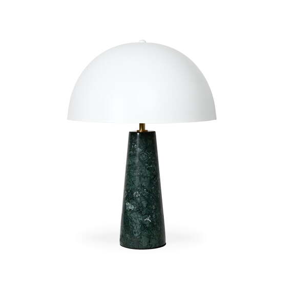 MILHA Table Lamp Green Marble Base