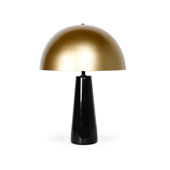 MILHA Table Lamp Black Marble Base