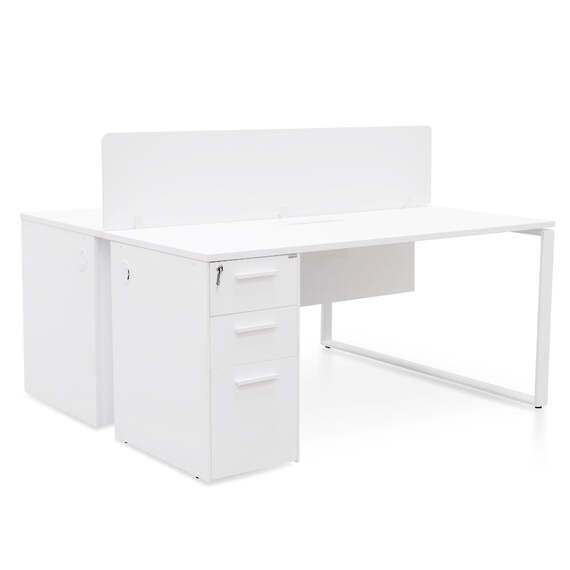 TERNITZ Two Seater Office Desk