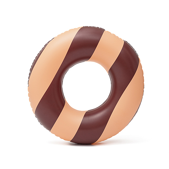 WINE AND PEACH CANDY Inflatable Pool Ring