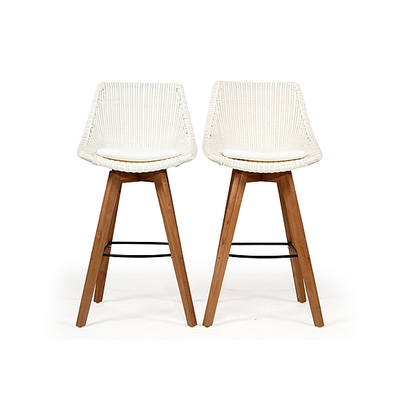 ALAVERDI Set of 2 Counter Stool