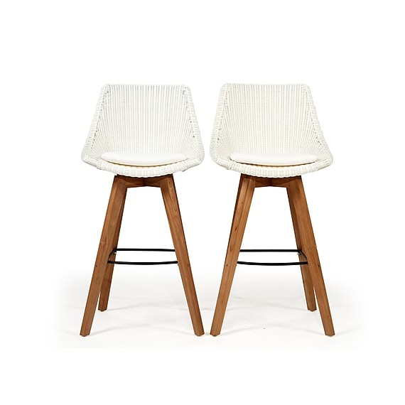 ALAVERDI Set of 2 Bar Stool