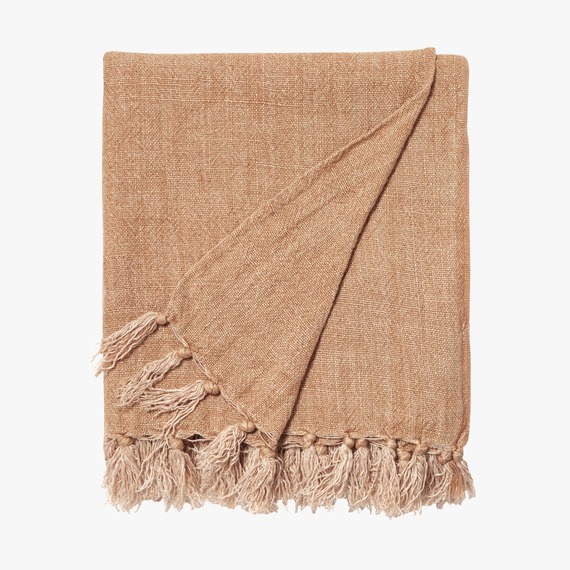 BANDORA Linen Throw