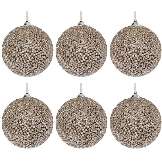 ZONGO Set of 6 Christmas Baubles