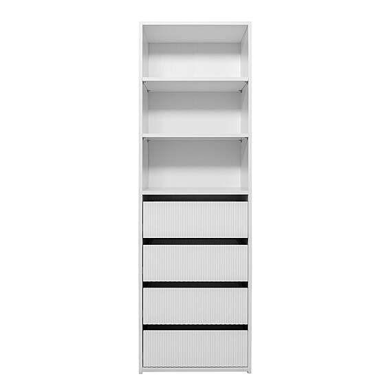 GLARUS Fluted Wardrobe