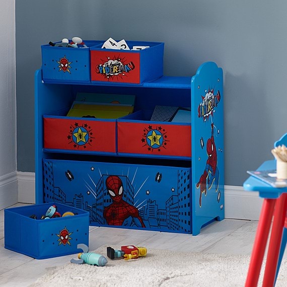 MARVEL SPIDER-MAN Table Set and Storage Unit