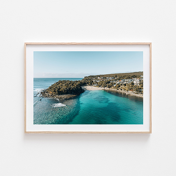 BEACHSIDE GETAWAY Framed Print