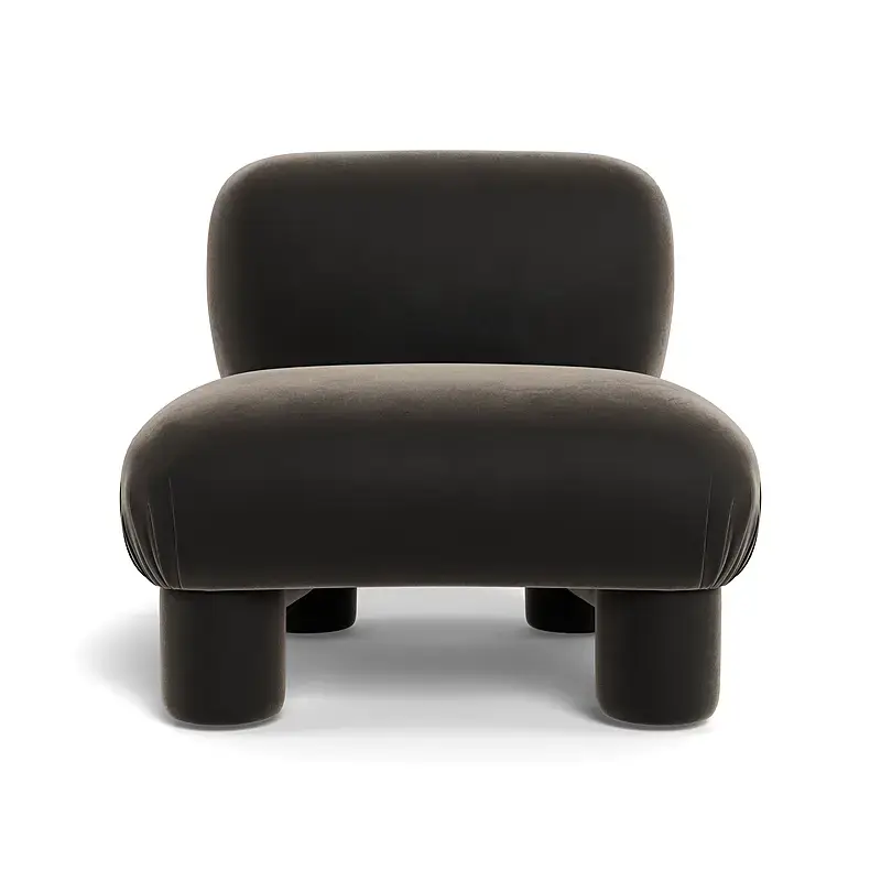 Beautiful solid wood furniture in NZ — MATCHA Fabric Occasional Armchair