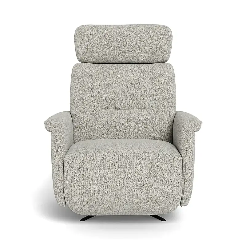 Beautiful occasional chairs in NZ — BRONSON Fabric Manual Recliner Armchair