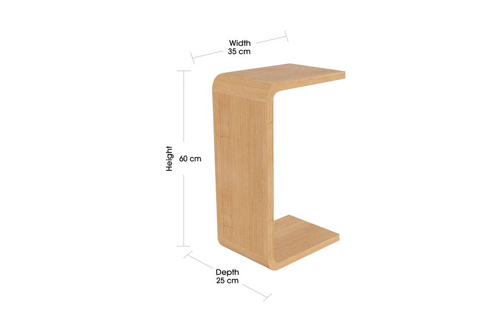 Freedom Side Table Buy 35 x 25cm Harlow Natural Side Table Online | Freedom